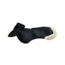 Acavallo Pad Piuma-FS WFS-FS Pocket Suede Front & Rear Riser #colour_black-natural