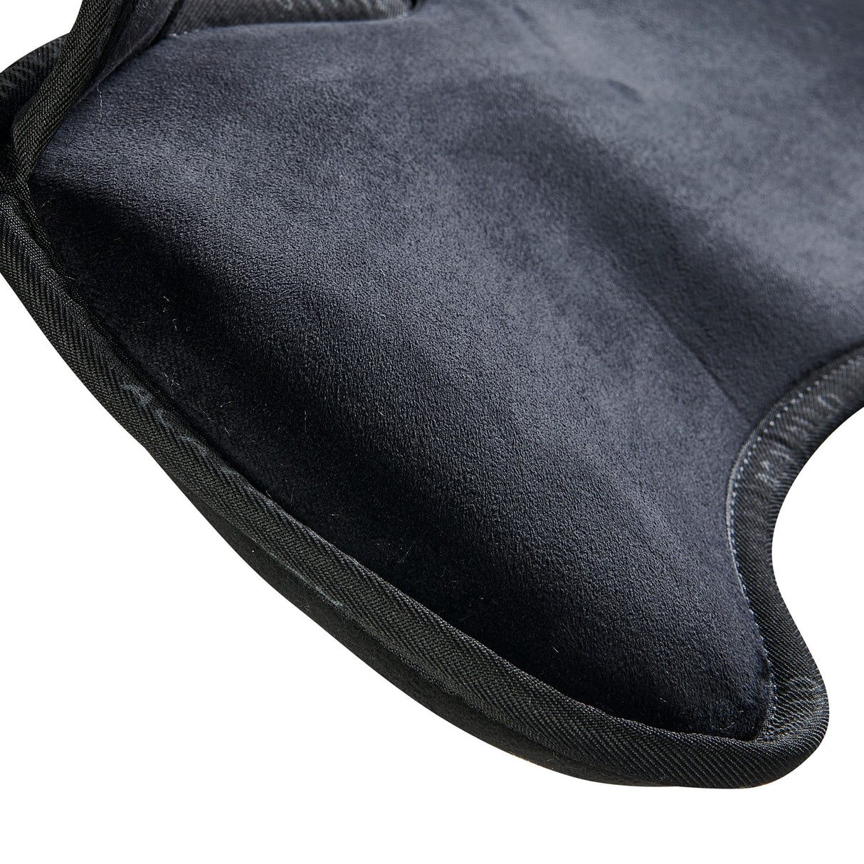 Acavallo Pad Piuma-FS WFS-FS Pocket Suede Front & Rear Riser #colour_black-natural