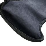 Acavallo Pad Piuma-FS WFS-FS Pocket Suede Front & Rear Riser #colour_black-natural