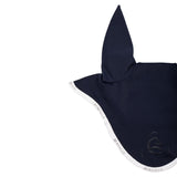 Elastane fly veil silicone logo