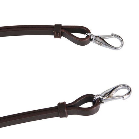 Acavallo Single Breastplate Elastic Band #colour_brown