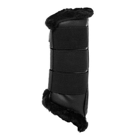 Hind brushing boots faux leather & faux sheepskin