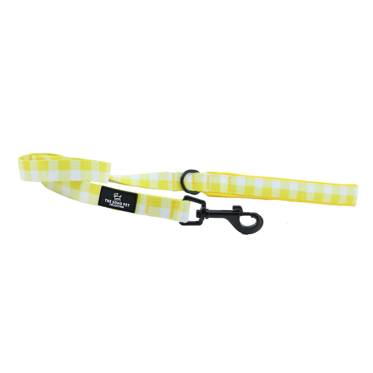 Ancol Soho Pet Patterned Lead #colour_yellow-check