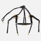 Whitaker Valencia 5 Point Breastplate #colour_black