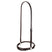 Equestro Leather German Style Noseband Bridle #colour_brown