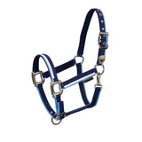 Halter with fleece padding and snap hook