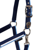 Halter with fleece padding and snap hook