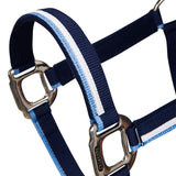 Halter with fleece padding and snap hook