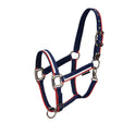 Halter with fleece padding and snap hook