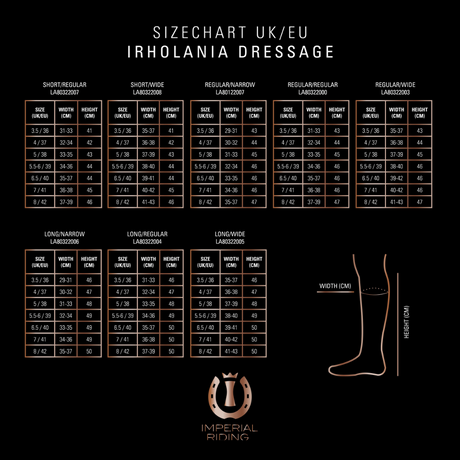 Imperial Riding Olania Wide Dressage Riding Boots