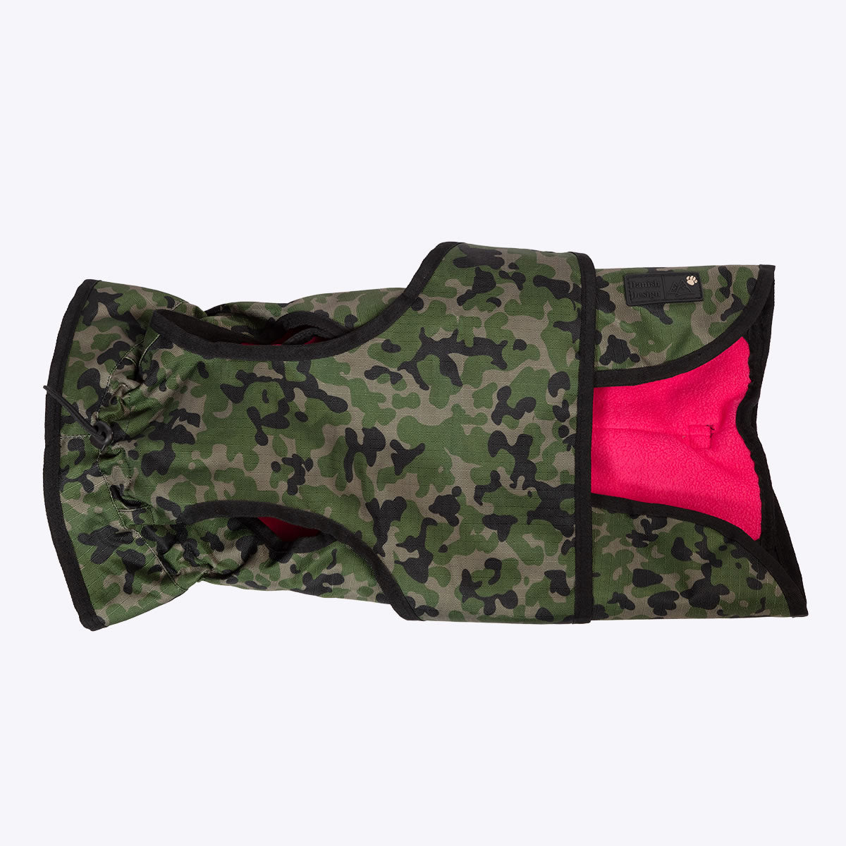 Danish Design 3-In-1 Dog Coat #colour_camo-pink