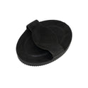 GS Equestrian & Country Round Rubber Curry Comb #colour_black
