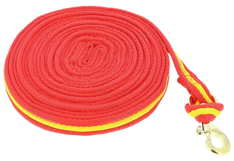 Norton Padded Lunge Line #colour_red-yellow