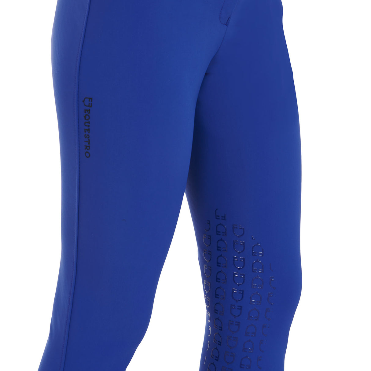 Equestro Women's Slim Fit Grip Breeches With Logo