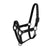Equestro Durable Fleece Halter #colour_black