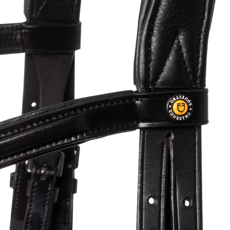 ANATOMIC LEATHER BRIDLE BLACK FITTING
