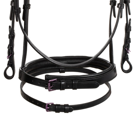 ANATOMIC LEATHER BRIDLE BLACK FITTING