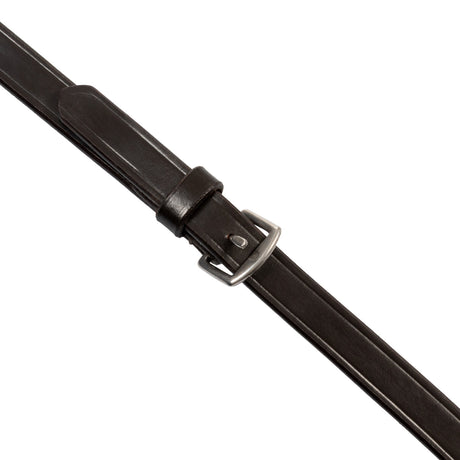 Leather solid grip reins with stoppers