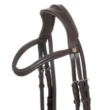 English bridle with anatomical noseband