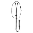 Equestro Martingale Necklace In Leather #colour_black