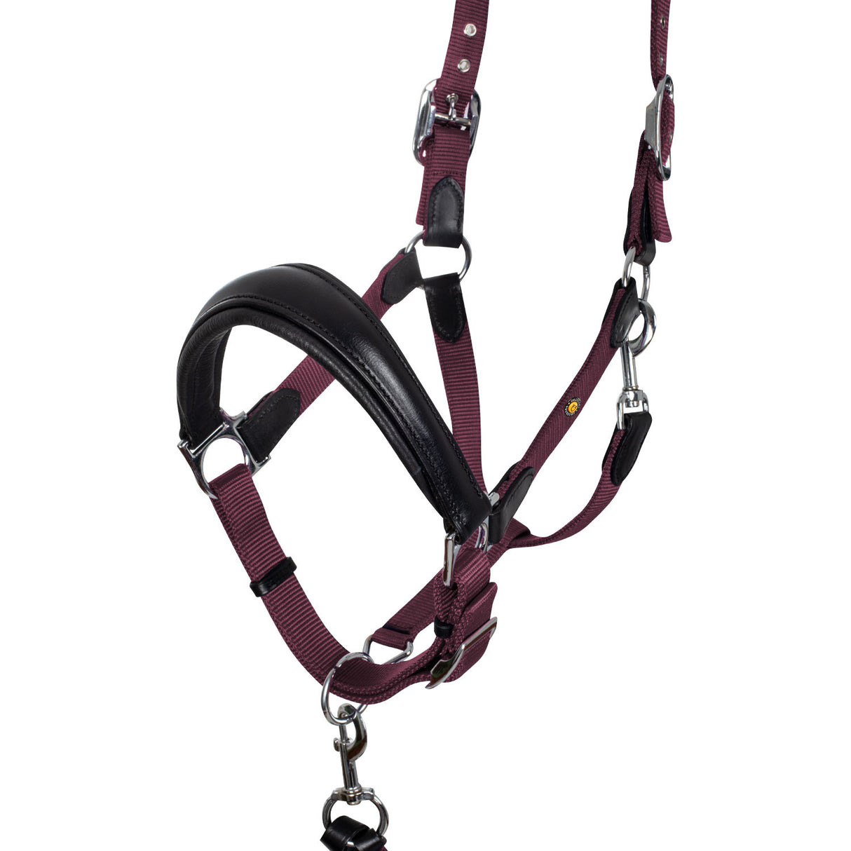 ERGONOMIC HALTER WITH LEATHER INSERTS