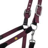 ERGONOMIC HALTER WITH LEATHER INSERTS