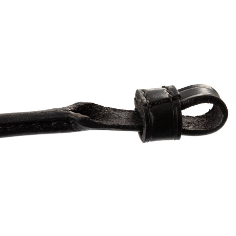 Tubular leather pelham strap