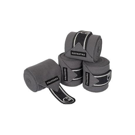 Equestro Fleece Pony Bandages With Embroidered Logo