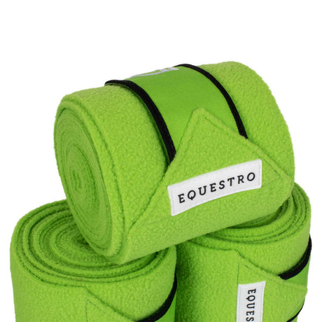 Breathable fleece pony bandages