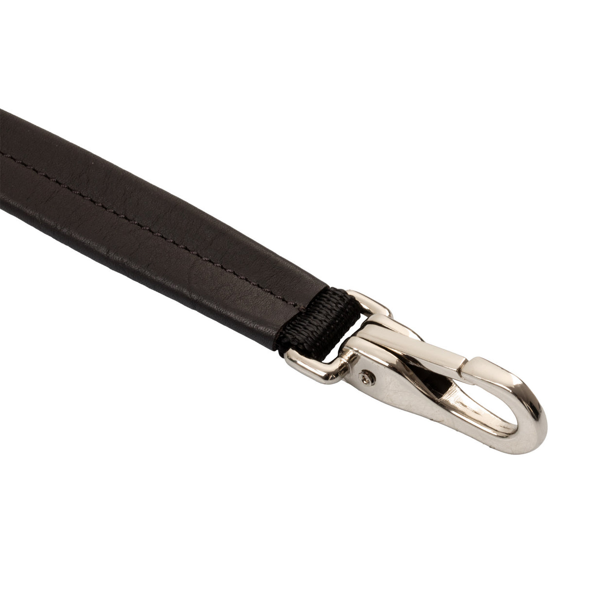 Leather strap for saddle
