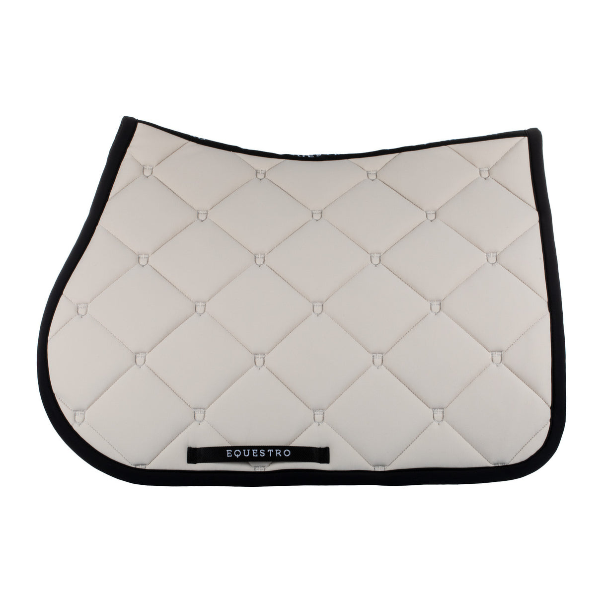 Jumping saddle pad in technical fabric