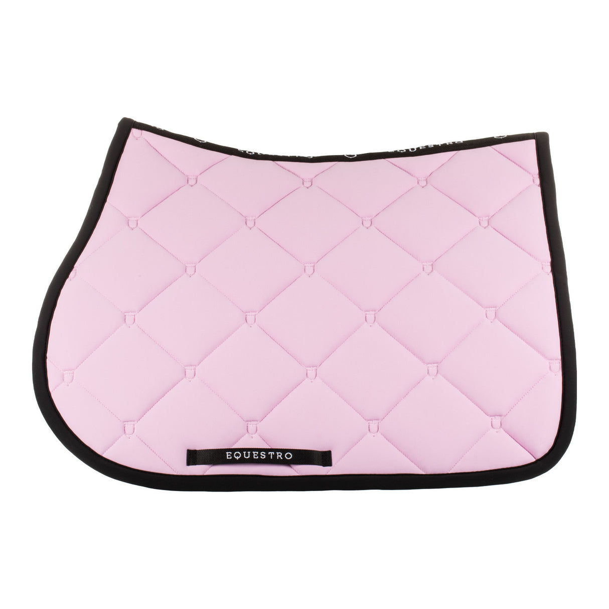 Jumping saddle pad in technical fabric