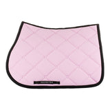 Jumping saddle pad in technical fabric