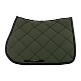 Jumping saddle pad in technical fabric