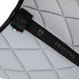 Jumping saddle pad technical fabric with logo