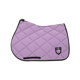 Jumping saddle pad technical fabric with logo