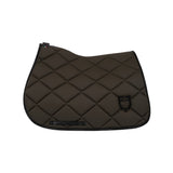 Jumping saddle pad technical fabric with logo
