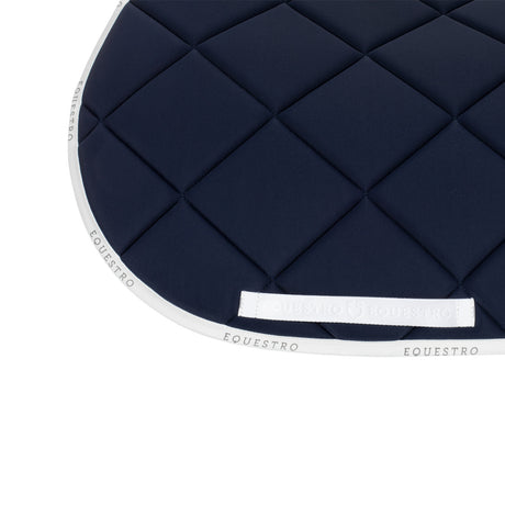 Jumping saddle pad technical fabric with logo