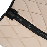 Jumping saddle pad technical fabric with logo