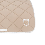 Jumping saddle pad technical fabric with logo