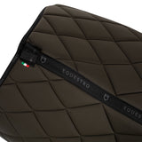 Jumping saddle pad breathable technical fabric