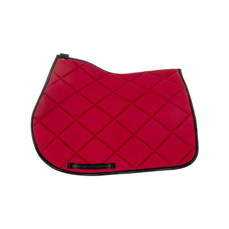 Jumping saddle pad breathable technical fabric