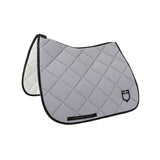 Dressage saddle pad technical fabric with logo