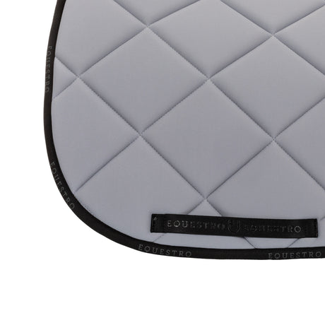 Dressage saddle pad technical fabric with logo
