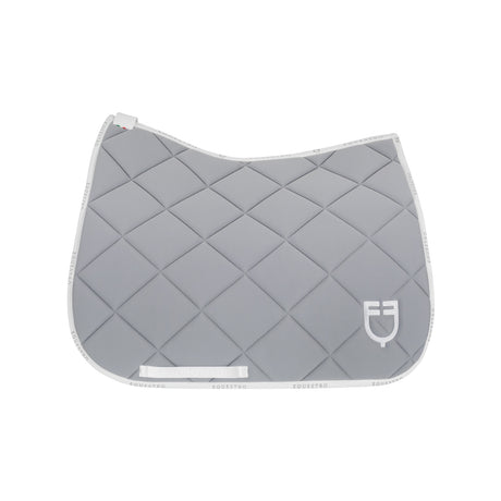 Dressage saddle pad technical fabric with logo
