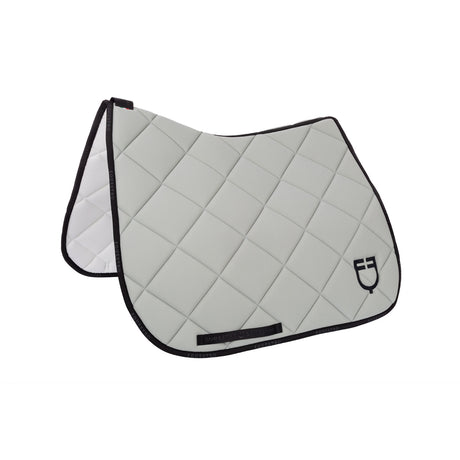 Dressage saddle pad technical fabric with logo