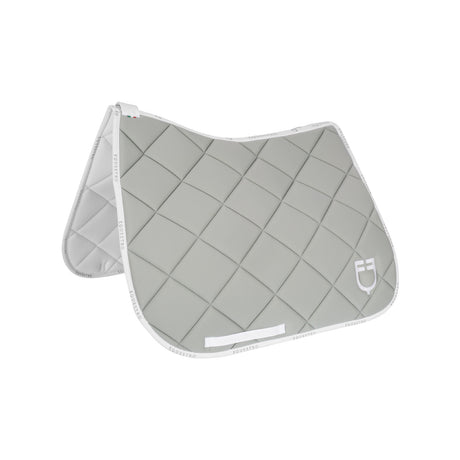 Dressage saddle pad technical fabric with logo