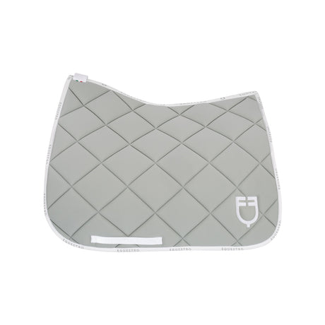 Dressage saddle pad technical fabric with logo