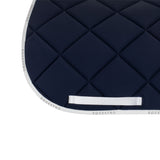 Dressage saddle pad technical fabric with logo