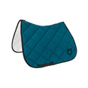 Dressage saddle pad technical fabric with logo